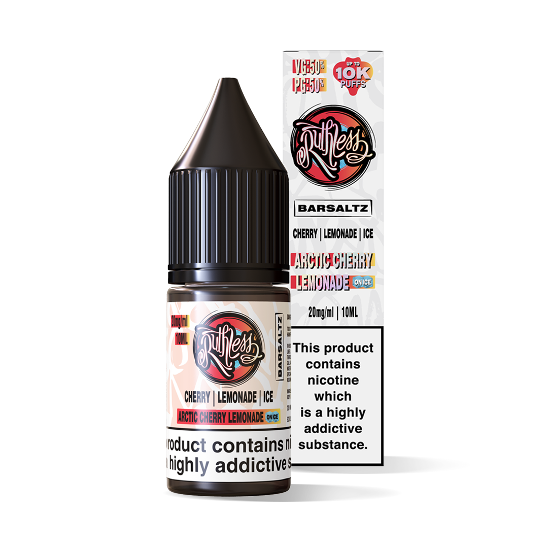 Arctic Cherry Lemonade On Ice - Ruthless Bar Saltz