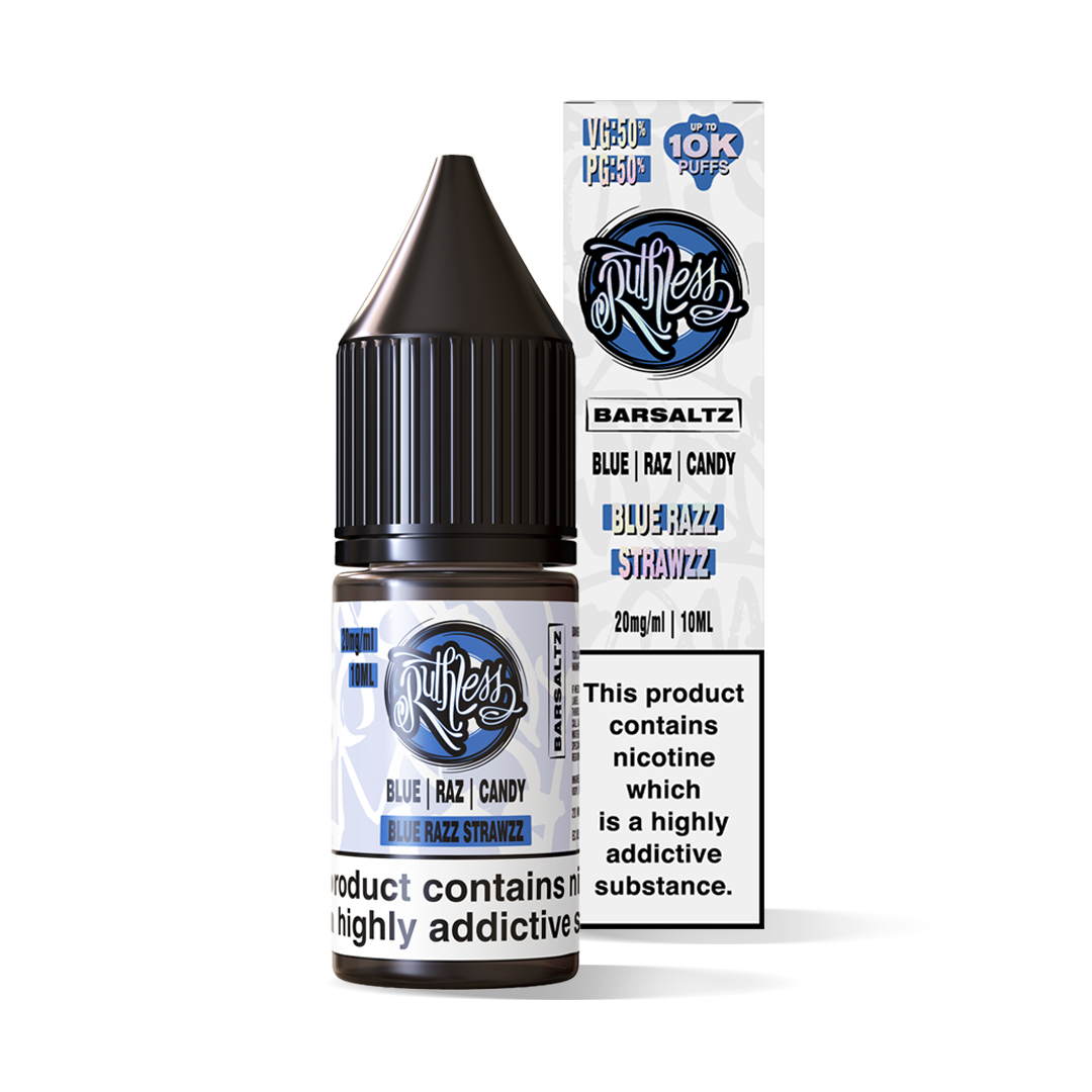Blue Razz strawzz - Ruthless Bar Saltz