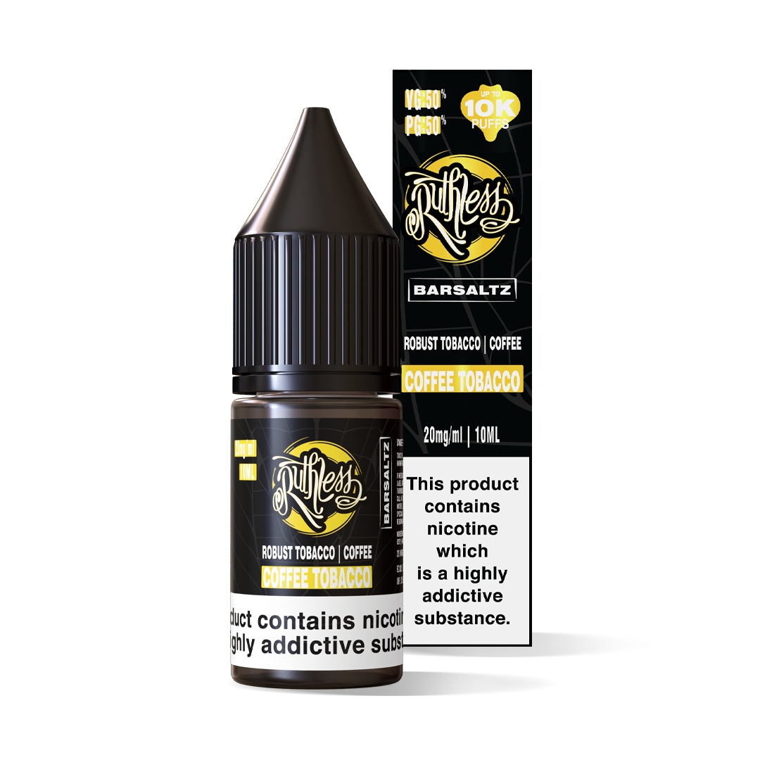 Coffee Tobacco - Ruthless Nic Salt E-liquid