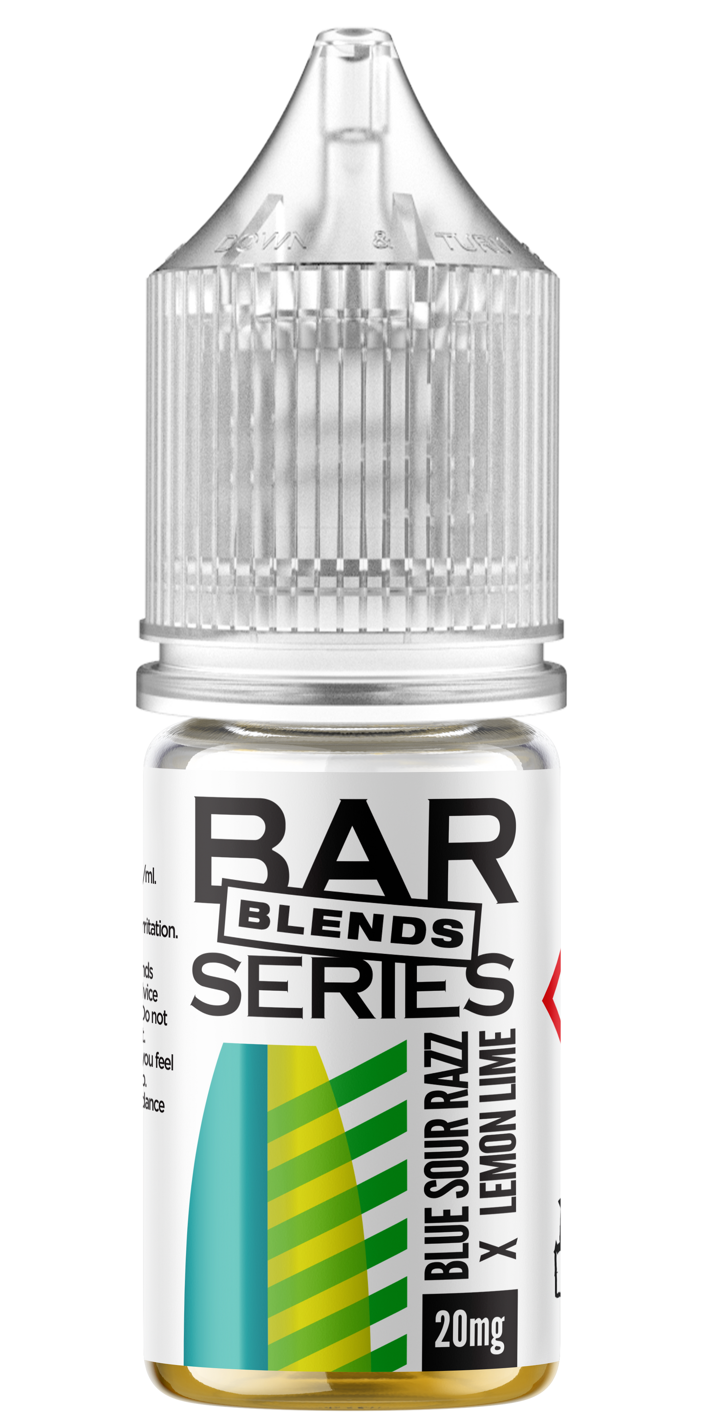 Blue Sour Razz X Lemon Lime - Bar Series Blends Nic Salt E-liquid