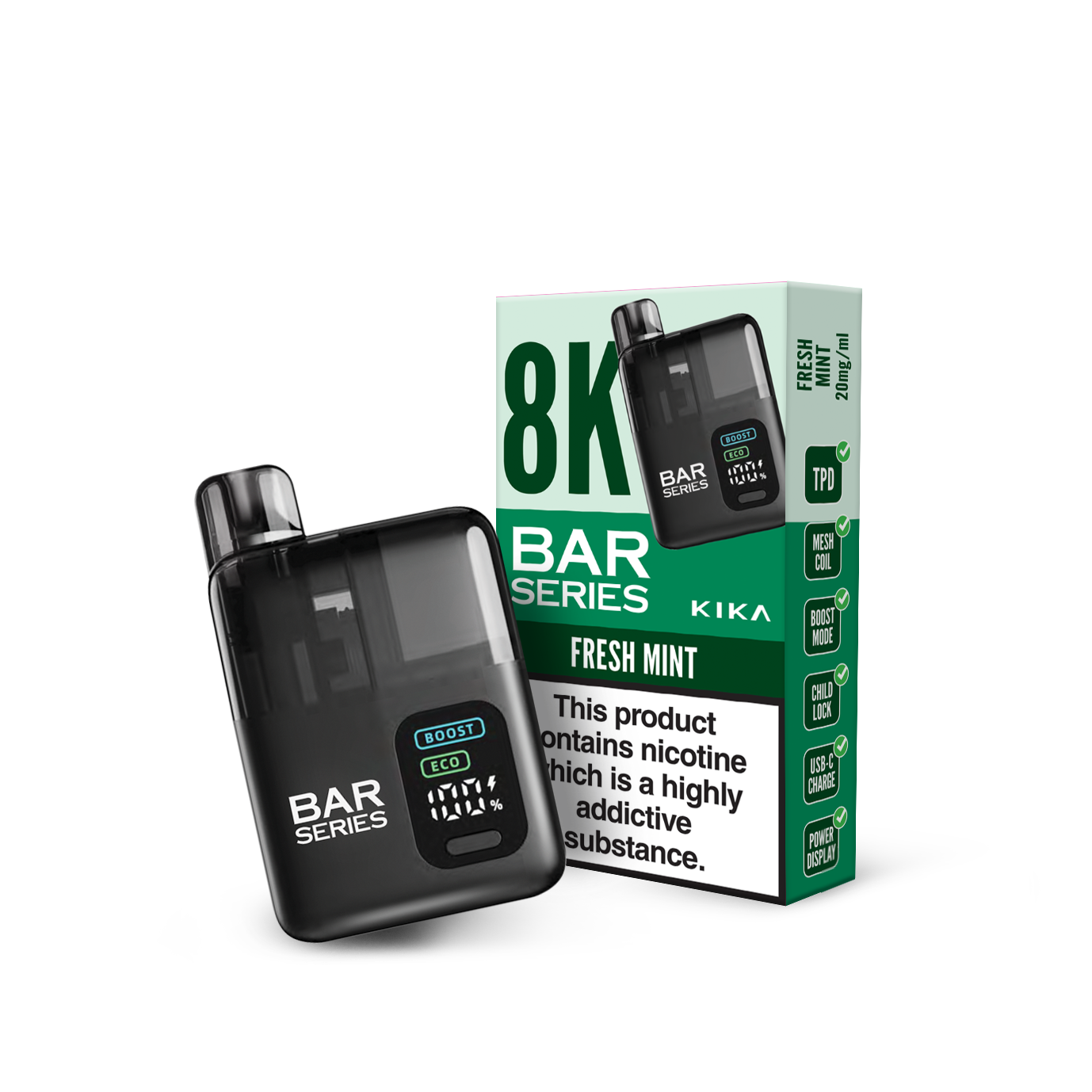 Fresh Mint - Bar Series 8K Kit