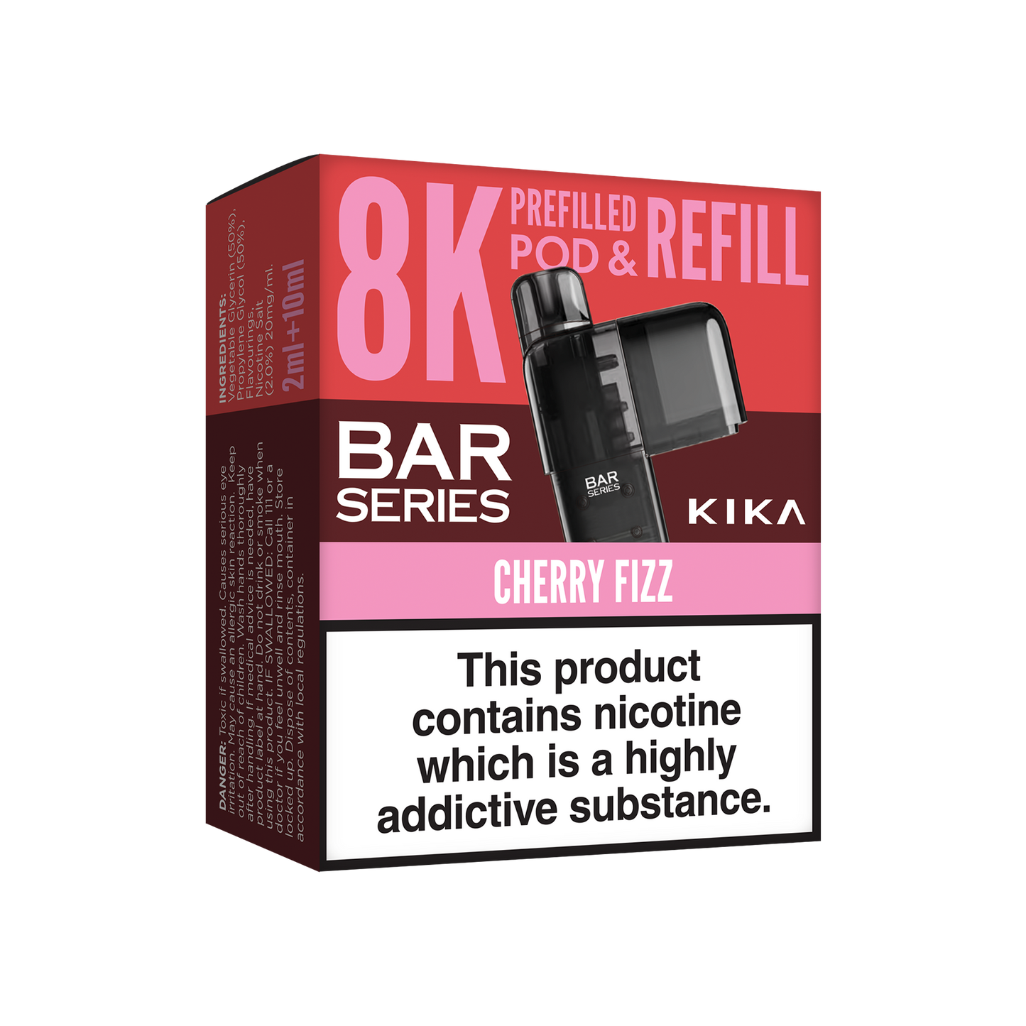 Cherry Fizz - Bar Series 8k - Prefilled Pod