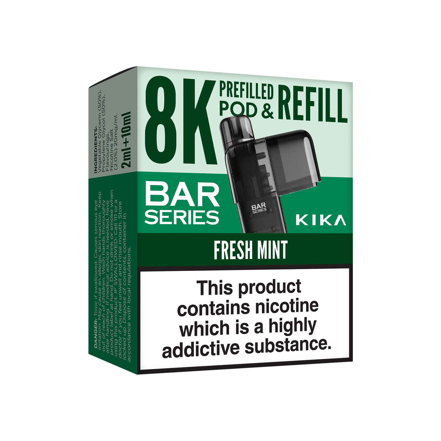 Fresh Mint - Bar Series 8k - Prefilled Pod