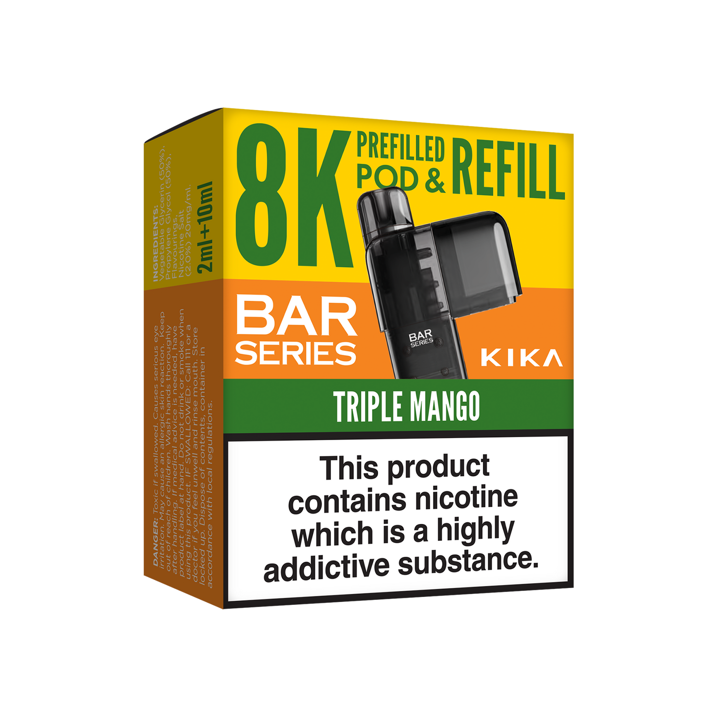 Triple Mango - Bar Series 8k - Prefilled Pod