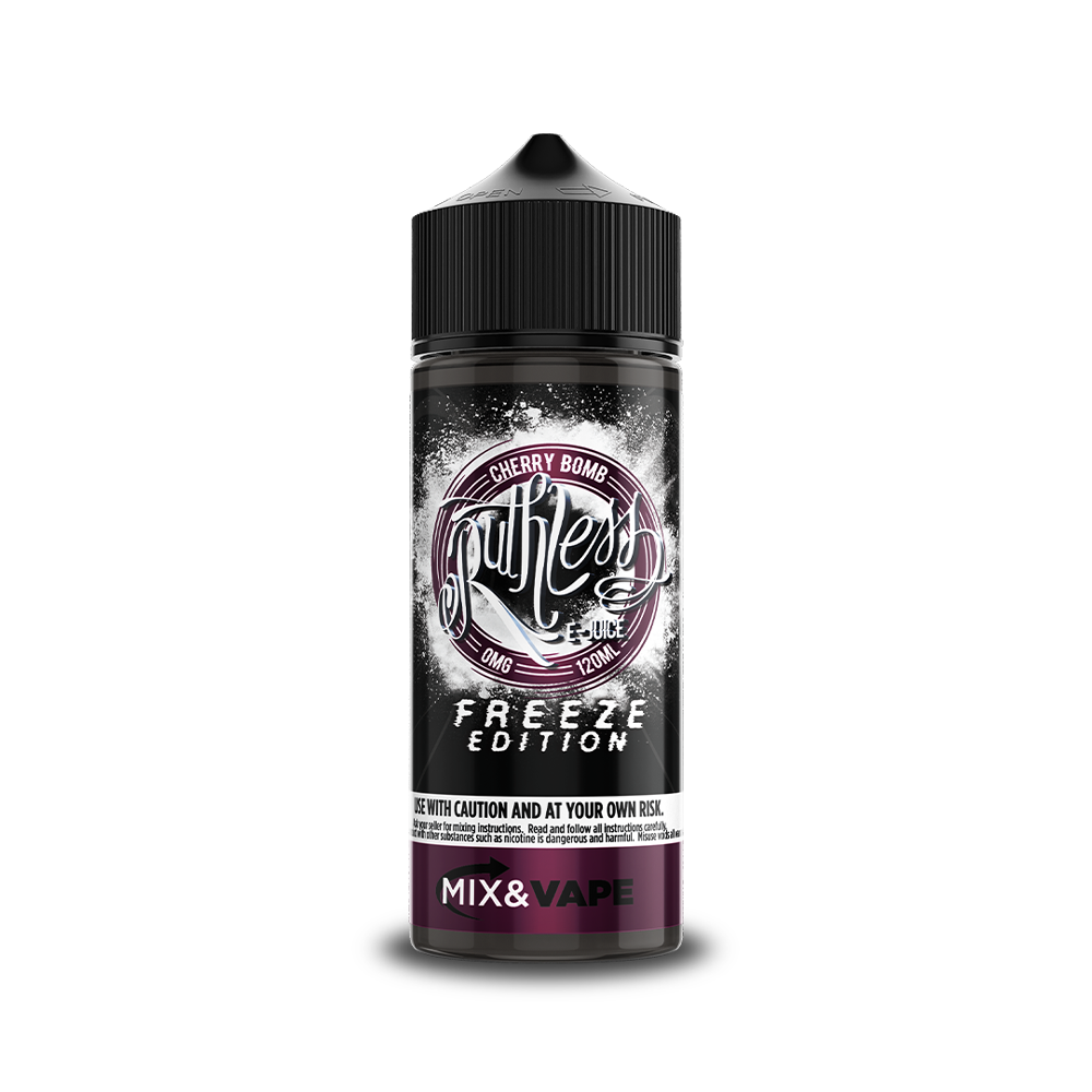 Cherry Bomb Freeze Edition - Ruthless 100ml Shortfill