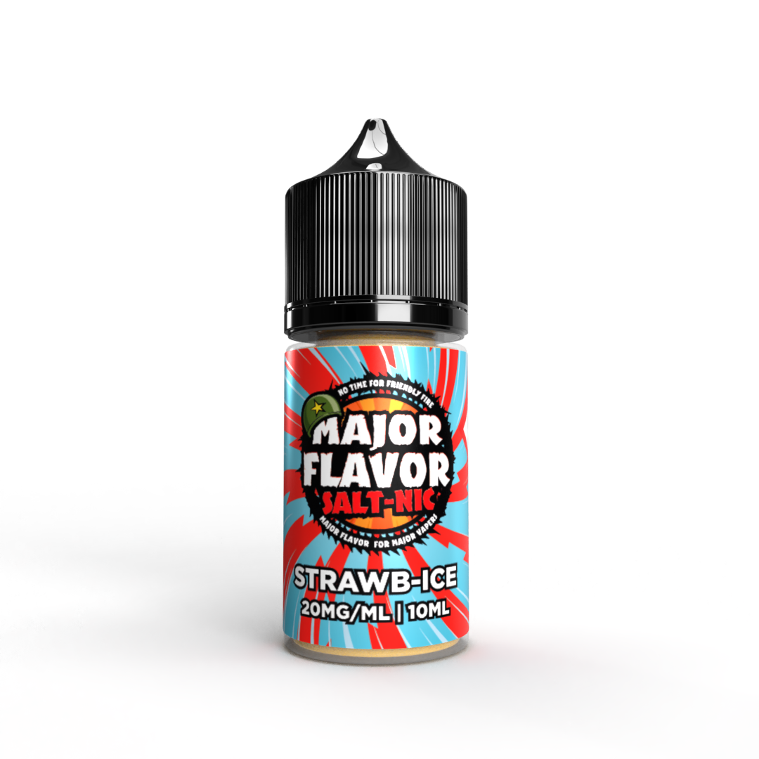 Strawb Ice - Major Flavor Nic Salt E-liquid