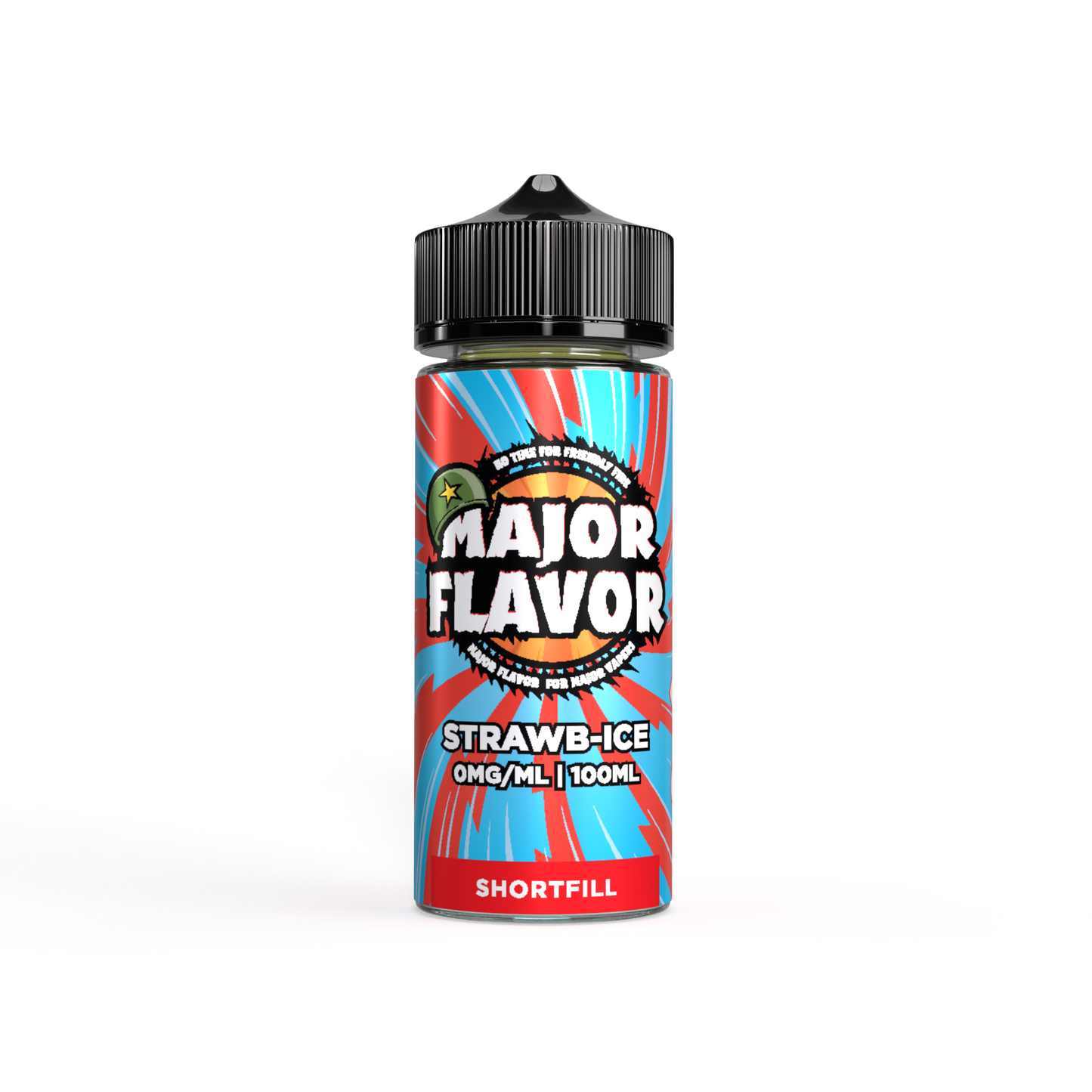 Strawb Ice - Major Flavor 100ml Shortfill