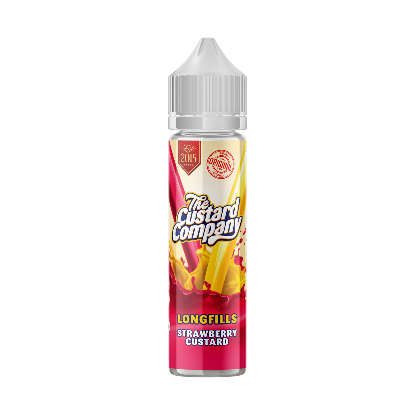 Strawberry Custard - The Custard Company 60ml Longfill