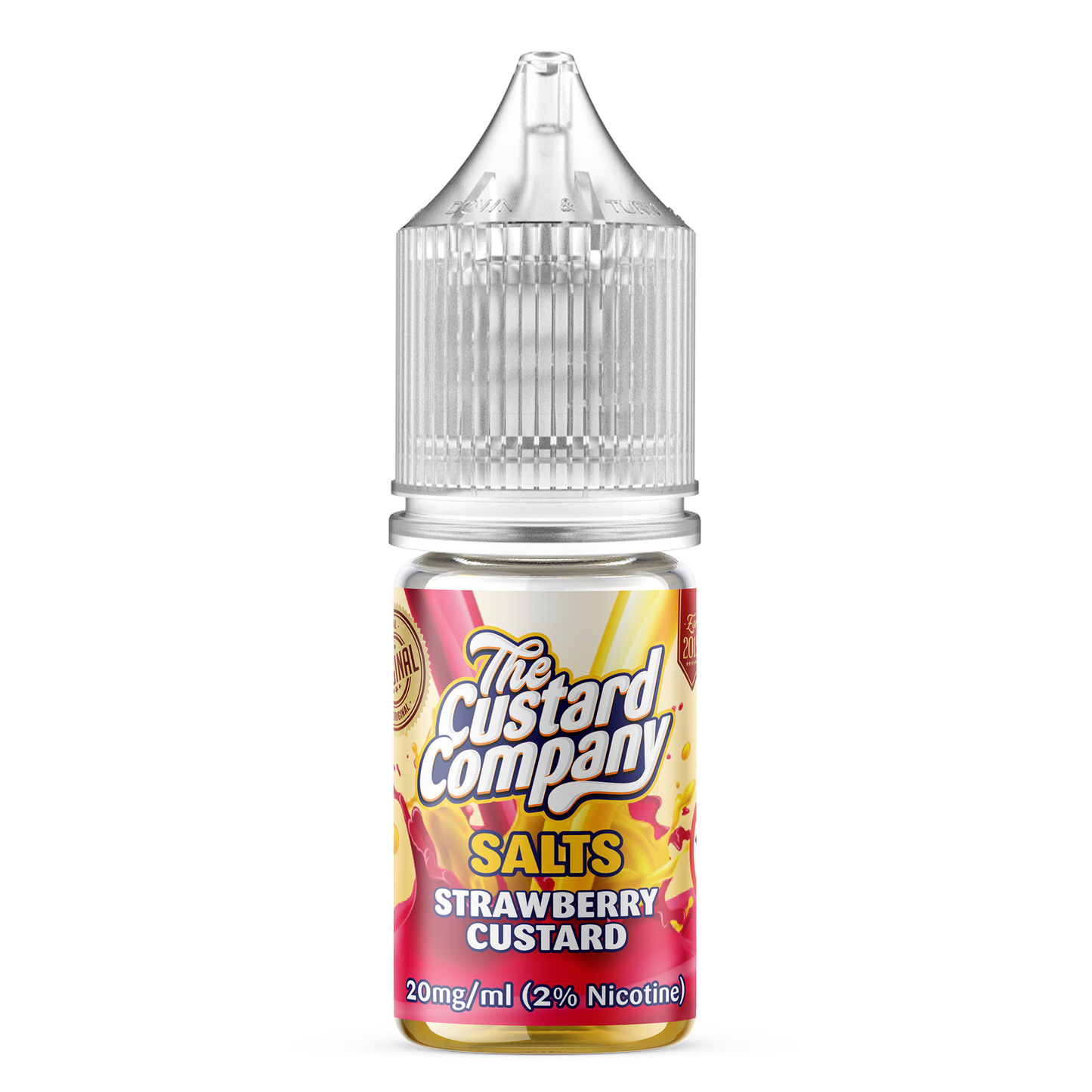 Strawberry Custard - The Custard Company Nic Salt E-liquid