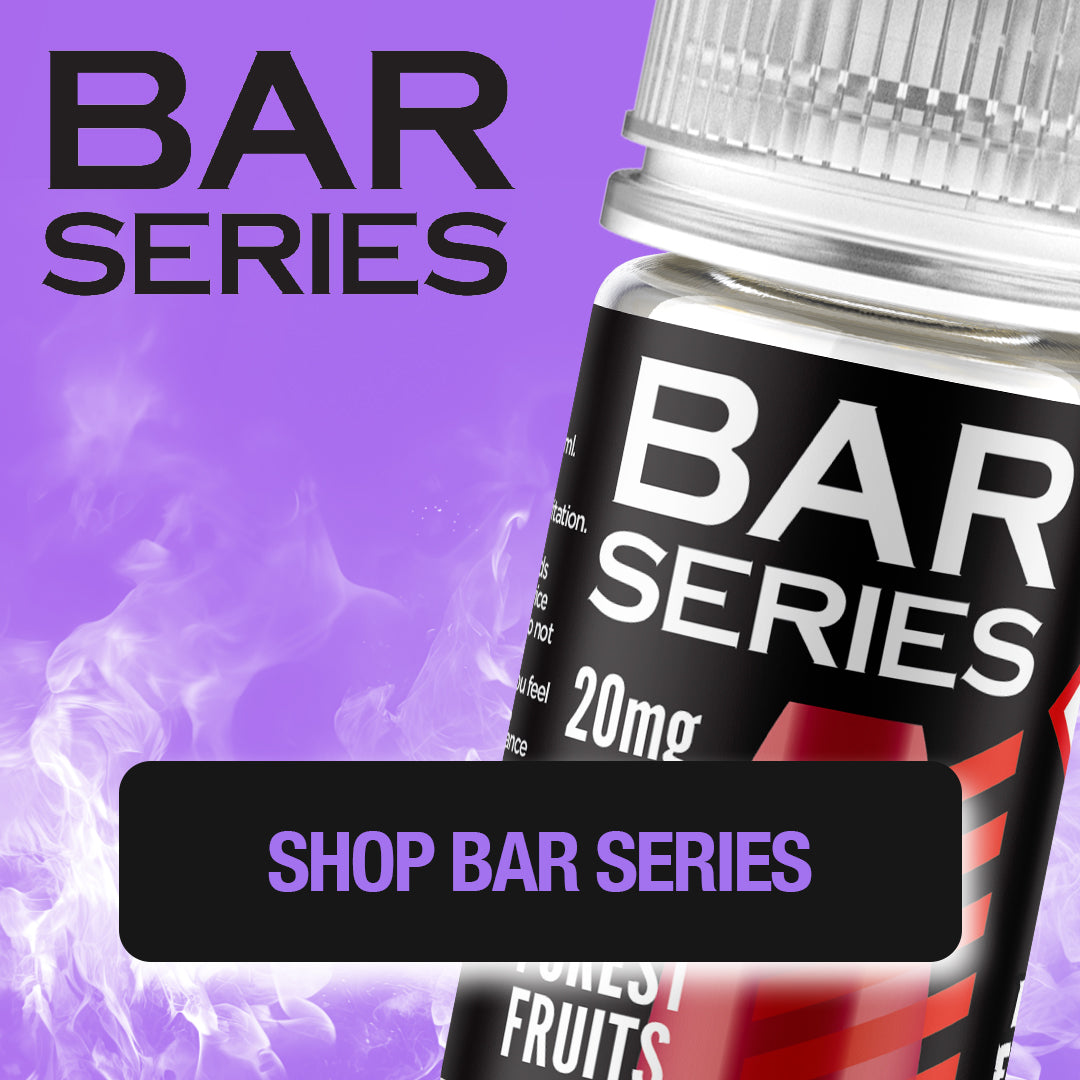 Bar Series E-Liquids | 60+ Flavours | Nic Salts, Shortfills & Aromas Bar Series Bar Series E-Liquids | 60+ Flavours | Nic Salts, Shortfills & Aromas Bar Series