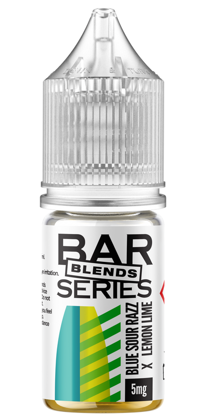 Blue Sour Razz X Lemon Lime - Bar Series Blends Nic Salt E-liquid