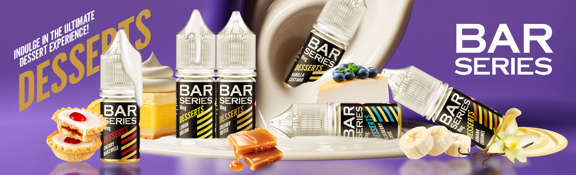 Desserts Nic Salts Bar Series Desserts Nic Salts Bar Series