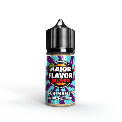 Black Menthol - Major Flavor Nic Salt E-liquid