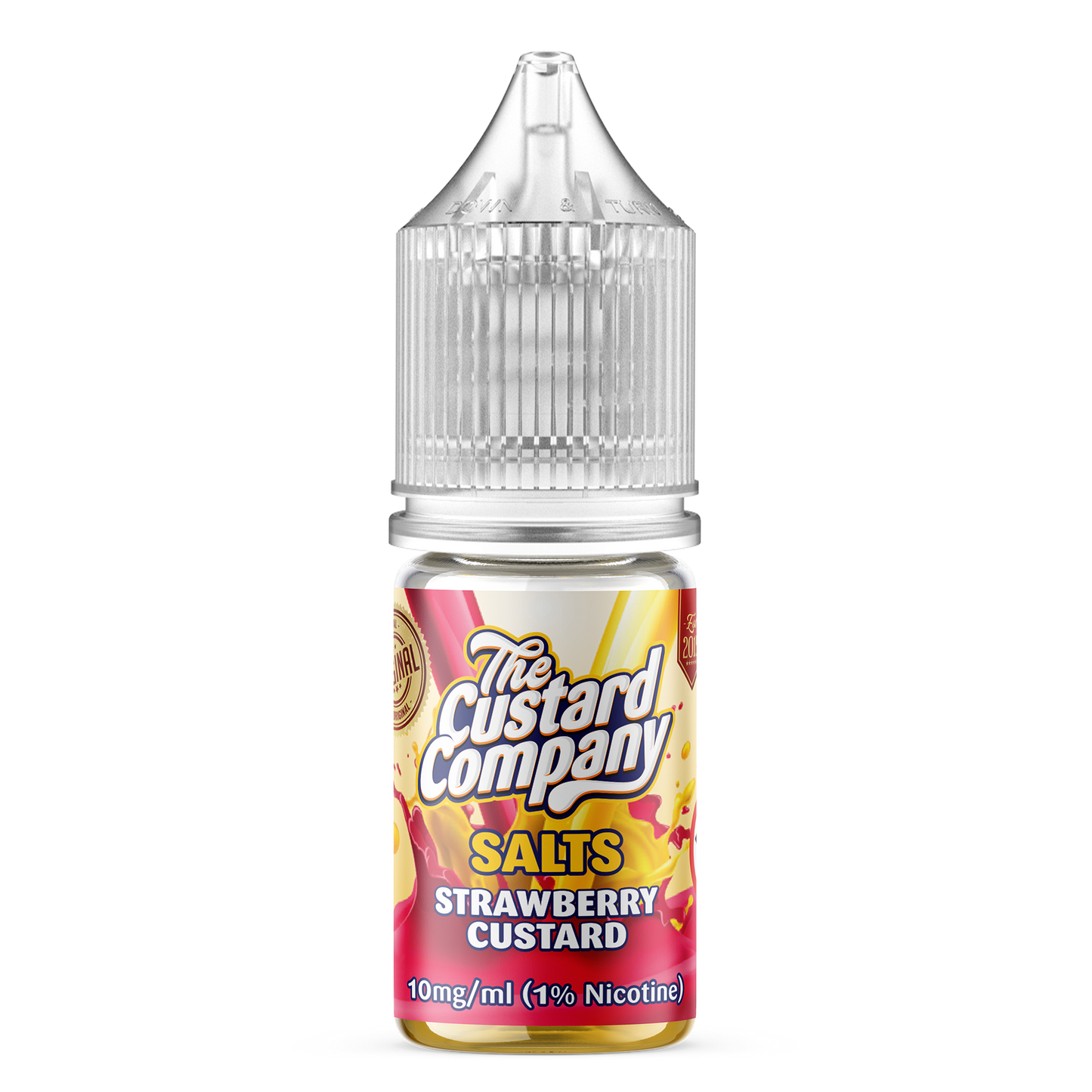 Strawberry Custard - The Custard Company Nic Salt E-liquid