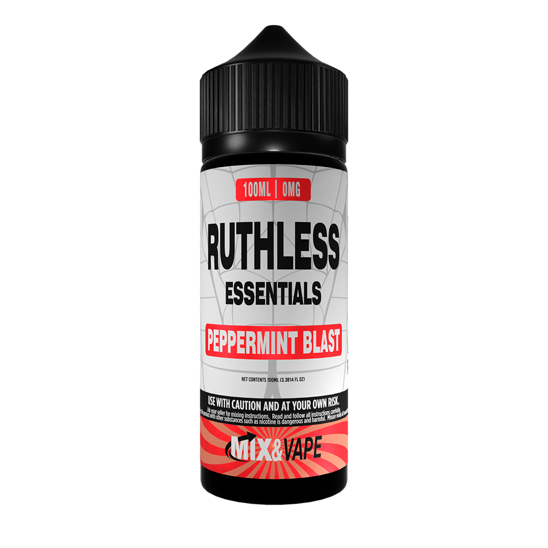 Peppermint Blast - Ruthless Essentials 100ml Shortfill