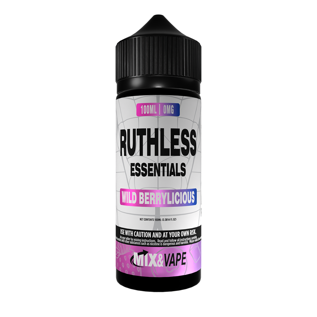 Wild Berrylicious - Ruthless Essentials 100ml Shortfill